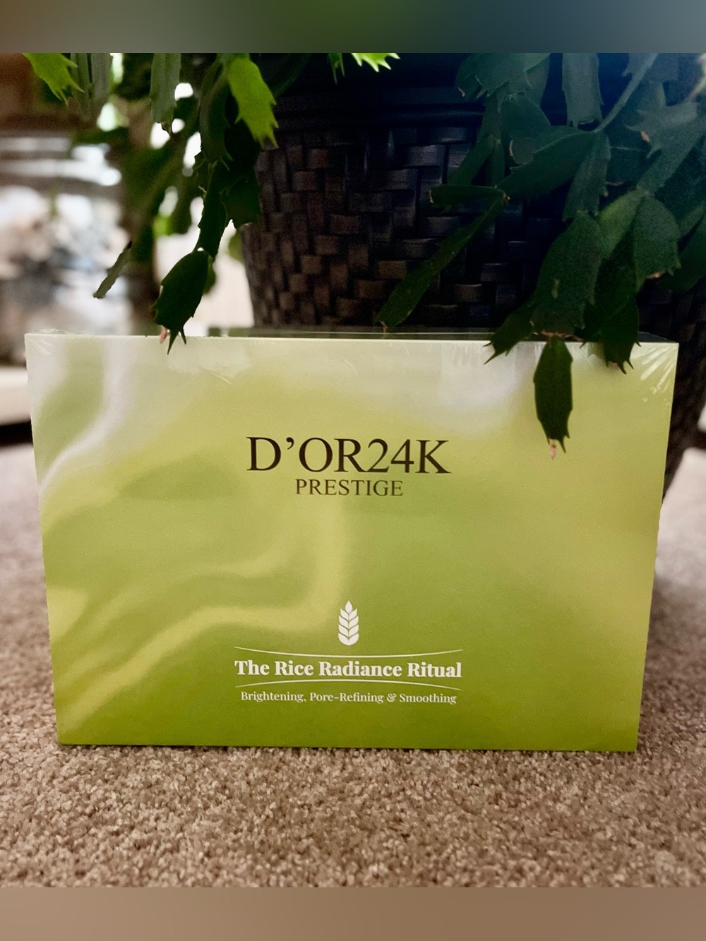 D'OR24K Prestige The Rice Radiance Ritual - Skincare Set **Brand New & Sealed **